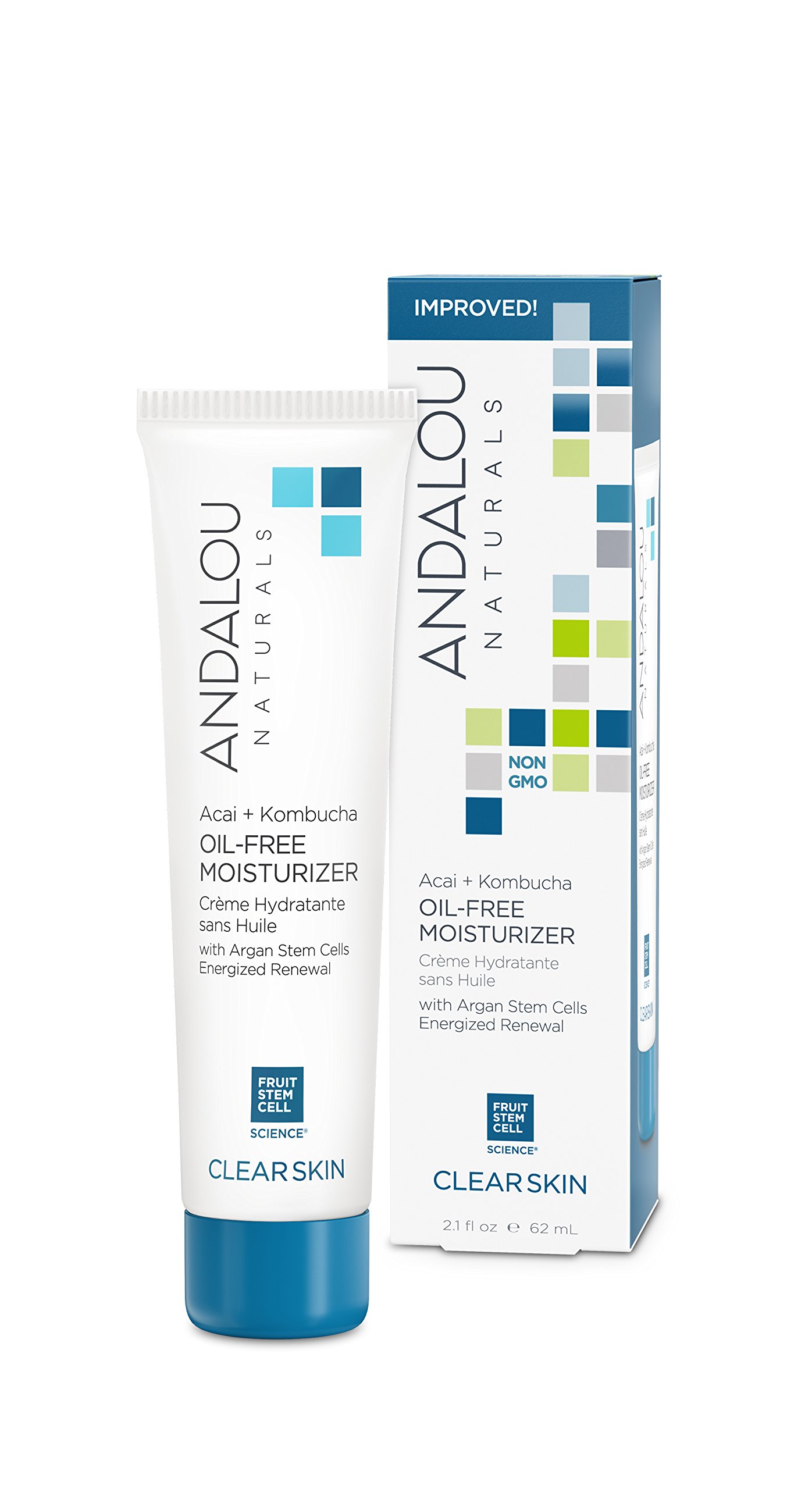 Amazon.com: Andalou Naturals Acai + Kombucha Oil-Free Moisturizer